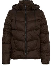 Kaffe - Jassen ,Bruin ,Leer Kcleina Casual Jacket - Lyst