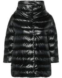 Herno - Chaqueta plumón cape - Lyst
