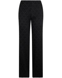 Alberta Ferretti - Straight Trousers - Lyst
