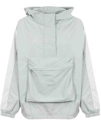 Autry - Jassen ,Blauw ,Nylon Windbreaker Jacket - Lyst