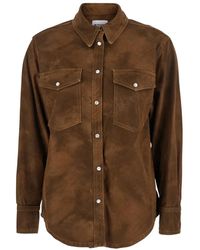 Isabel Marant - Bruine Shirt Karima-Gb - Lyst