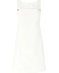 Genny - Kleid Mit Carré-Ausschnitt Und Strassverzierungen - Lyst