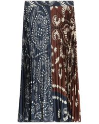 Weekend by Maxmara - Plissé Midi Rok - Lyst