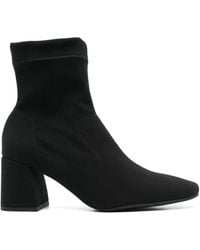 Pedro Garcia - Schwarze Stiefel Mit Absätzen - Lyst