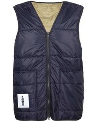 Mackintosh - Gewatteerd Mouwloos Vest - Lyst