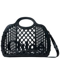 Chloé - Jelly Tote Tasche Mit Logo Motif - Lyst