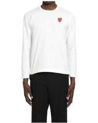 COMME DES GARÇONS PLAY - Long Sleeve Tops - Lyst