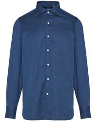 Finamore 1925 - Denim Shirts - Lyst
