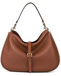 Etro - Tassen ,Bruin ,Leer Medium Pony Tas - Lyst