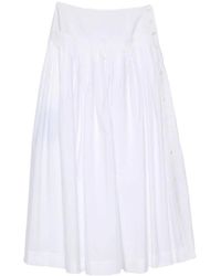 Lanvin - Rokken ,Wit ,Rw St 0102 6166 P26 00 - Lyst