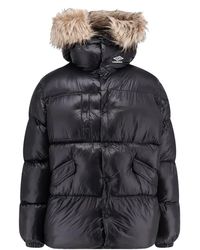 Umbro - Jassen ,Zwart ,Leer Duemila Puffer Jacket - Lyst