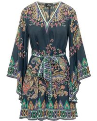 Etro - Mini Jurk - Lyst