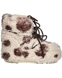 Moon Boot - Icon Low Curly Boots - Lyst