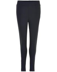 iN FRONT - Broeken ,Blauw ,Nylon Leggings Met Fijne Been Detail - Lyst