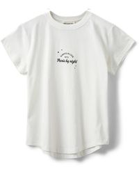 Sofie Schnoor - Tops ,Wit ,Katoen T-Shirt - Lyst