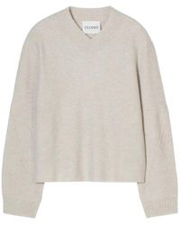 Closed - V-Neck Knitwear - Lyst
