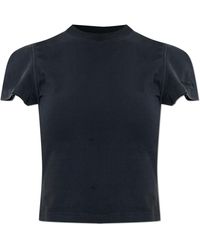 Vetements - Short T-Shirt Met Geborduurd Logo - Lyst