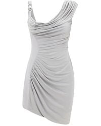 Versace - Gedrapestes Minikleid - Lyst