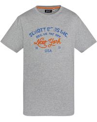 Schott Nyc - T-Shirts - Lyst
