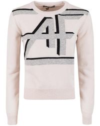 Alberta Ferretti - Round-neck knitwear - Lyst