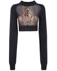 Jean Paul Gaultier - Round-Neck Knitwear - Lyst