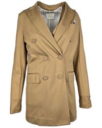 Circolo 1901 - Double-Breasted Coats - Lyst