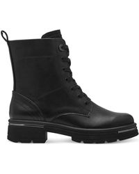 Marco Tozzi - Schwarze stiefeletten - Lyst