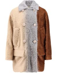 Fendi - Faux Fur & Shearling Jackets - Lyst