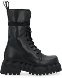 3Juin - Schwarze Oxford-Schuhe Für Frauen - Lyst