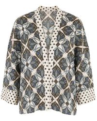 Marella - Overhemden ,Wit ,Kimono's - Lyst