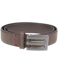Etro - Arnica Logo Belt - Lyst