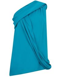 Alberta Ferretti - One-Shoulder Top - Lyst