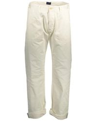 GANT - Straight Trousers - Lyst