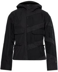 Y-3 - Jassen ,Zwart ,Katoen Lichtgewicht Jas Met Capuchon - Lyst