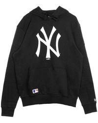 KTZ - Mlb team logo hoodie schwarz/weiß - Lyst