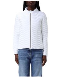 Save The Duck - Weiße Daunenjacke Für Frauen - Lyst