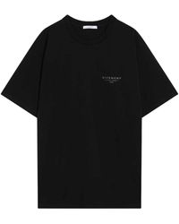Givenchy - Schwarze T-Shirt Und Polo Kollektion - Lyst