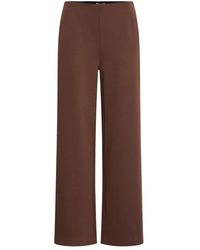 Ichi - Broeken ,Bruin ,Broek - Lyst