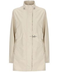 Fay - Mantel Met Ceintuur - Lyst