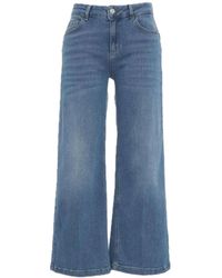 Liu Jo - Cropped jeans - Lyst