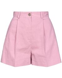 Pinko - Shorts rosa per donne - Lyst