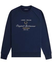 Fred Perry - Sweatshirts - Lyst