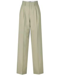 RAFFAELLO ROSSI - Pantaloni a gamba larga - Lyst
