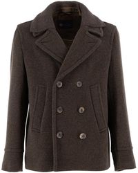 Paul & Shark - Double-Breasted Coats - Lyst