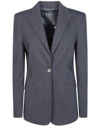 Pinko - Jassen ,Zwart ,Leer New Signum Jacket - Lyst