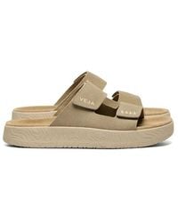 Veja - Schoenen ,Bruin ,Suède Etna Suède Sandaal - Lyst