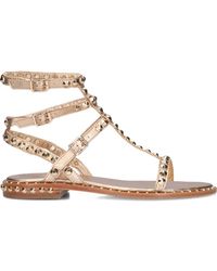 Ash - Gouden Play Sandalen - Lyst