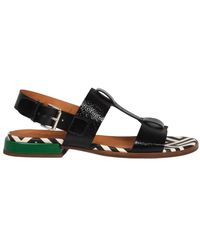 Chie Mihara - Shoes > sandals > flat sandals - Lyst