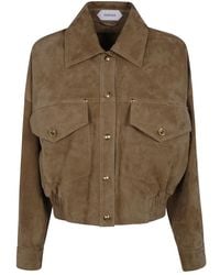 Versace - Leather Jackets - Lyst
