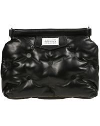 Maison Margiela - Gepolsterte Schultertasche Mit Logo - Lyst